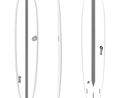 Torq Torq Longboard CS - Futures - 2 + 1 Fin 9'6 White