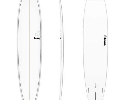 Torq Torq Longboard TET - Futures - 2 + 1 Fin 8'0 White Pinline