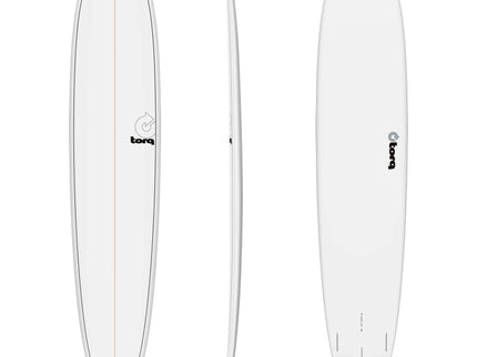 Torq Torq Longboard TET - Futures - 2 + 1 Fin 9'6 White Pinline