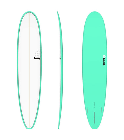 Torq Torq Longboard TET - Futures - 2 + 1 Fin - End of Range 8'6 Seagreen