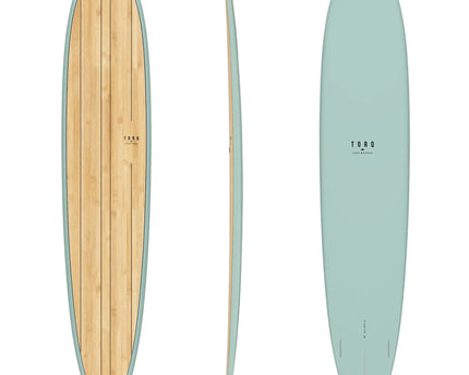 Torq Torq Longboard TET - Futures - 2 + 1 Fin - Wood Deck