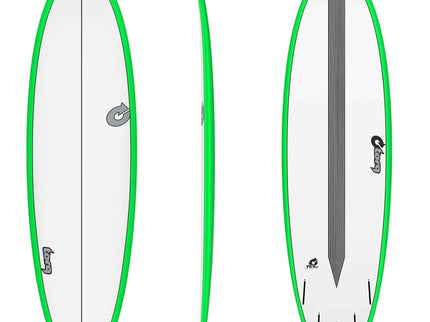 Torq Torq Mod Fish CS - Futures - 5 Fin 5'11 Green Rail