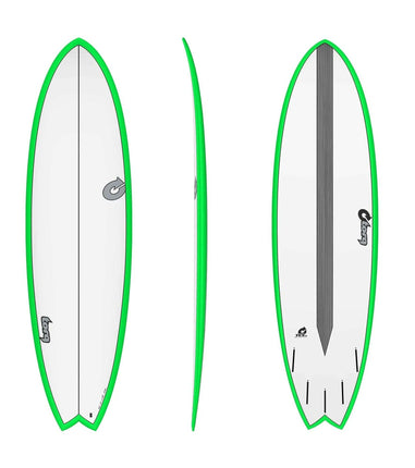 Torq Torq Mod Fish CS - Futures - 5 Fin 5'11 Green Rail