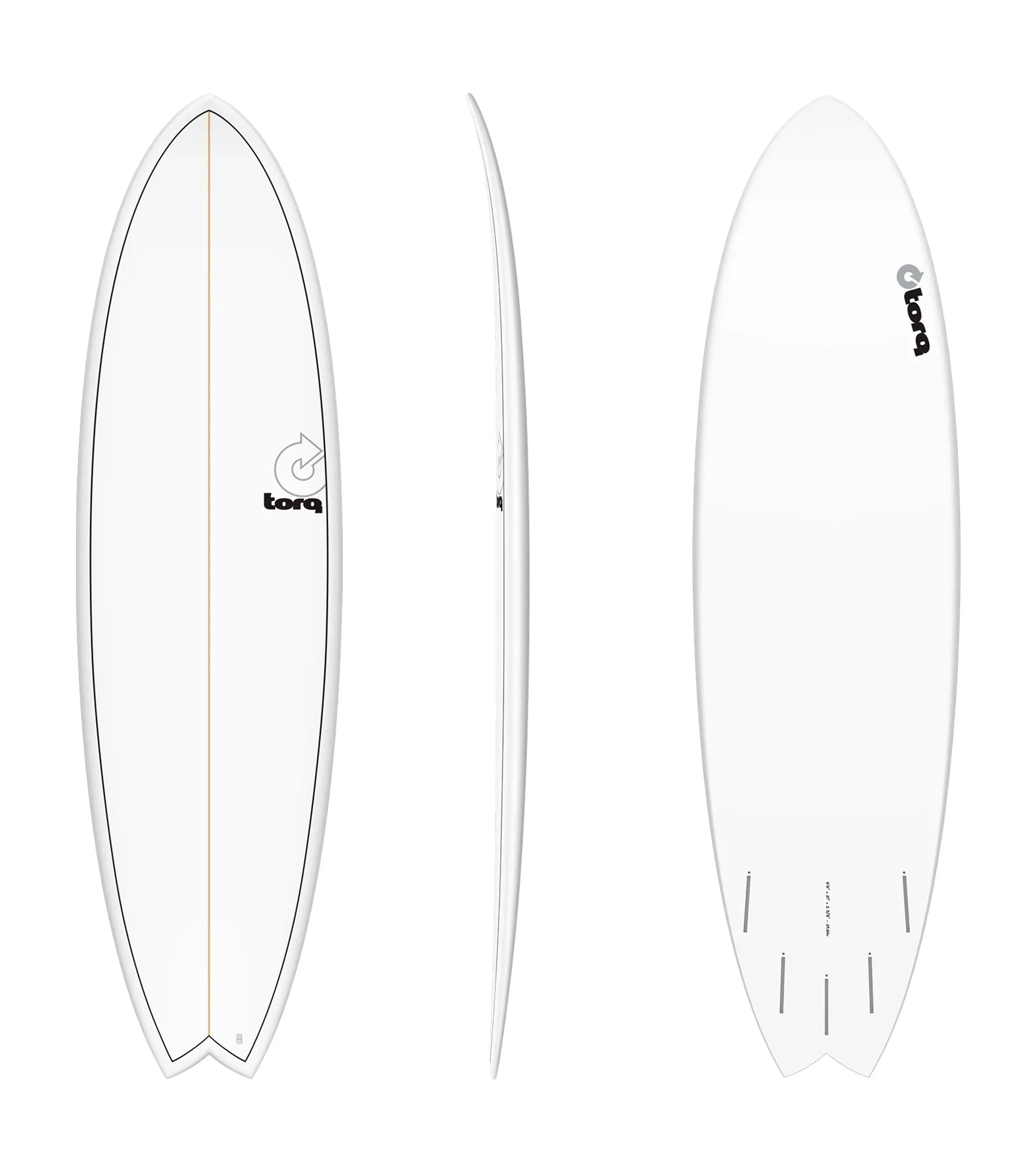 5'11 / White Pinline