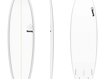 Torq Torq Mod Fish TET - Futures - 5 Fin 6'10 White Pinline