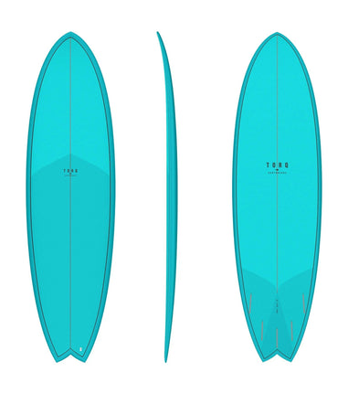 Torq Torq Mod Fish TET - Futures - 5 Fin 6'3 Classic Colour