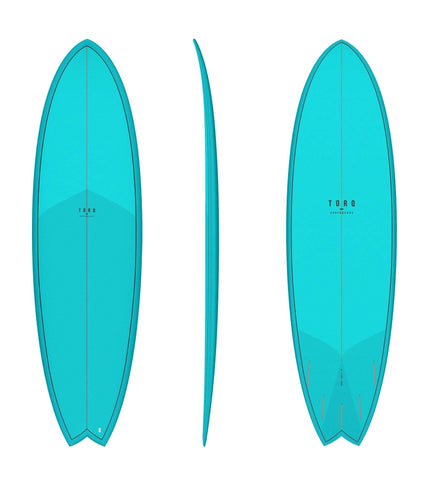 Torq Torq Mod Fish TET - Futures - 5 Fin 6'3 Classic Colour