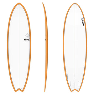 Torq Torq Mod Fish TET - Futures - 5 Fin 6'6 Colour Rail