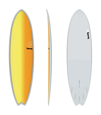 Torq Torq Mod Fish TET - Futures - 5 Fin 6'6 Full Fade