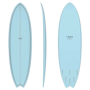 Torq Torq Mod Fish TET - Futures - 5 Fin 7'2 Classic Blue