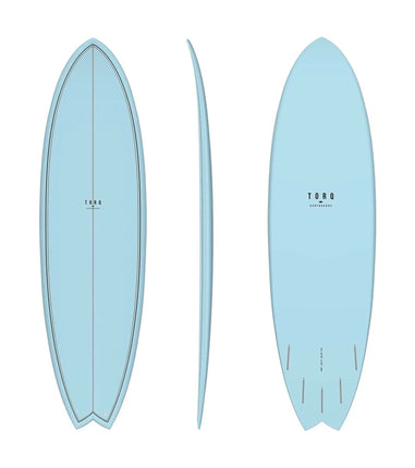 Torq Torq Mod Fish TET - Futures - 5 Fin 7'2 Classic Blue