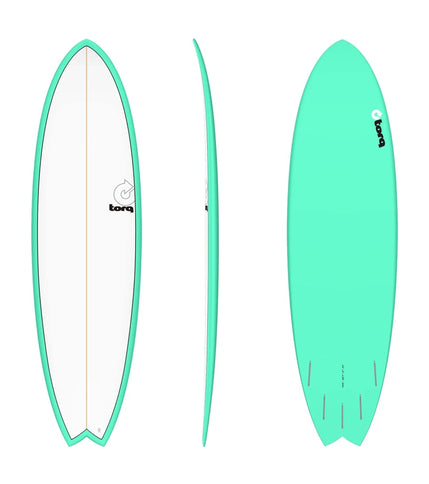 Torq Torq Mod Fish TET - Futures - 5 Fin - End of Range 5'11 Seagreen