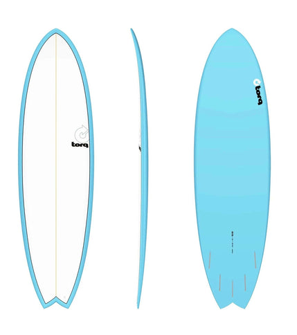 Torq Torq Mod Fish TET - Futures - 5 Fin - End of Range 6'6 Colour Pinline