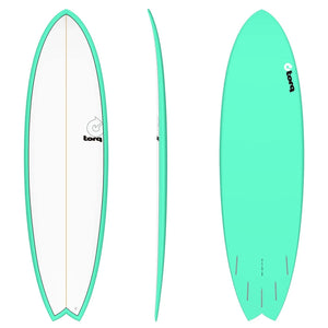 Torq Torq Mod Fish TET - Futures - 5 Fin - End of Range 6'6 Seagreen
