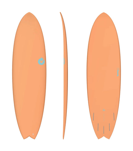 Torq Torq Mod Fish TET - Futures - 5 Fin - POP