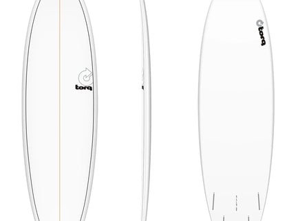 Torq Torq Mod Fish TET - Futures - 5 Fin - White Pinline