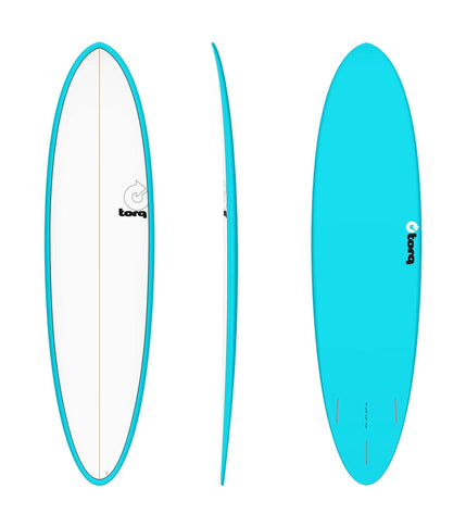 Torq Torq Mod Fun TET - Futures - 3 Fin - End of Range 7'2 Miami Blue