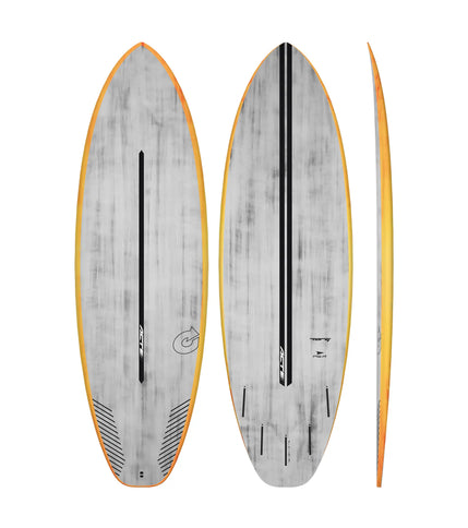 Torq Torq PG-R ACT - Futures - 5 Fin - Orange Rail