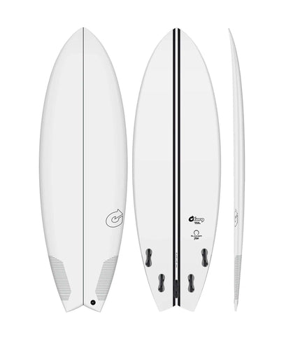 Torq Torq Summer Fish TEC - FCS II - 5 Fin 5'10 Clear
