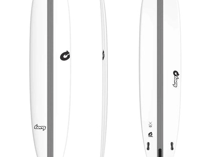 Torq Torq The Don TEC - FCS II - 2 + 1 Fin 9'6 Clear V2