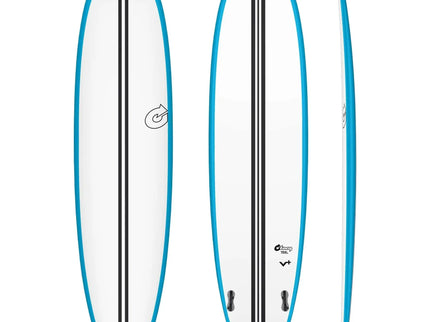 Torq Torq V+ TEC - FCS II - 3 Fin - Blue Rail