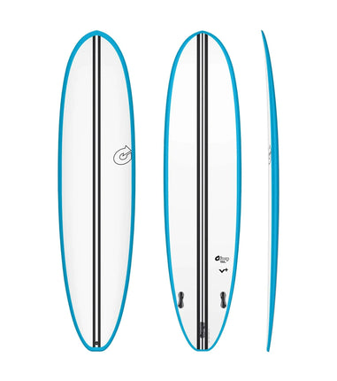 Torq Torq V+ TEC - FCS II - 3 Fin - Blue Rail