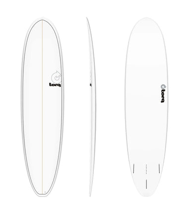Torq Torq V+ TET - Futures - 3 Fin 7'4 White Pinline