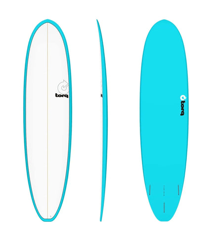 Torq Torq V+ TET - Futures - 3 Fin - End of Range 7'4 Miami Blue
