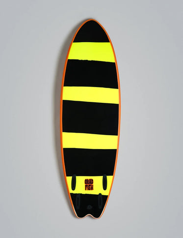 Vision Vision Quad Fish Soft Top 6'0" Orange