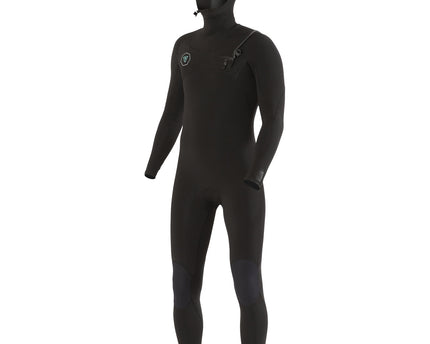 Vissla Vissla 7 Seas 5/4 Heren Hooded Wetsuit Black
