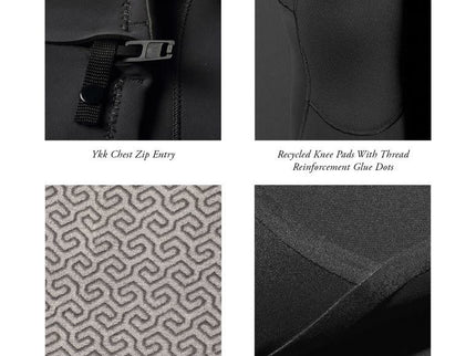 Vissla Vissla 7 Seas Boys Raditude 4/3 Wetsuit - Black