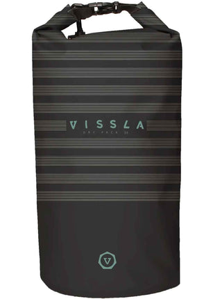 Vissla Vissla 7 Seas Dry Pack 20 Liter Black Stripe