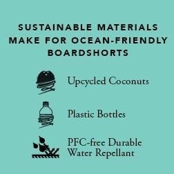 Vissla Vissla Canyons Hybrid 17" Boys Walkshort Black/Camo