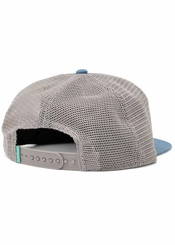 Vissla Vissla Double Shaka Trucker Hat Blue Haze