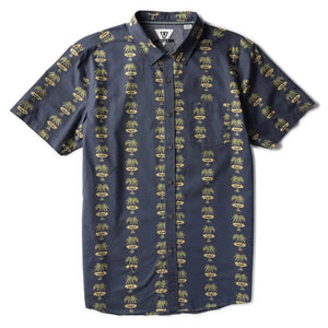 Vissla Vissla Heren Atomic Palms Eco SS Shirt Midnight