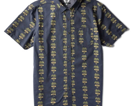 Vissla Vissla Heren Atomic Palms Eco SS Shirt Midnight