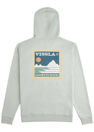 Vissla Vissla Heren Big Sky Hooded Fleece Silver