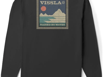 Vissla Vissla Heren Big Sky LS PKT Tee Phantom