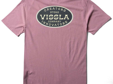 Vissla Vissla Heren Buckled SS Tee Dusty Rose