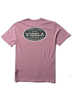 Vissla Vissla Heren Buckled SS Tee Dusty Rose
