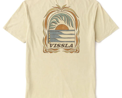 Vissla Vissla Heren Canopy Cosmic Wash Tee Dune