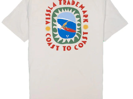 Vissla Vissla Heren Coast To Coast Eco Tee Bone