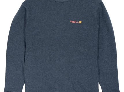 Vissla Vissla Heren Coastal Life Eco Fleece Crewneck Black Heather