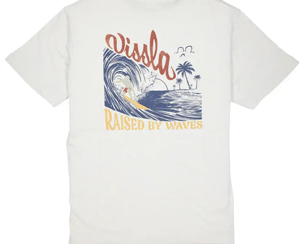 Vissla Vissla Heren Cosmic Ride Tee Bone