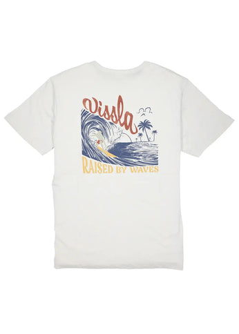 Vissla Vissla Heren Cosmic Ride Tee Bone