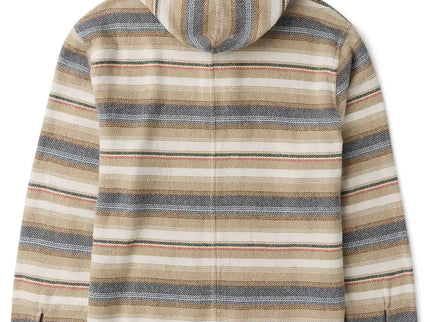 Vissla Vissla Heren Descanso Hooded Popover Light Khaki