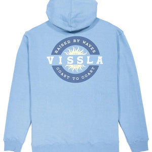 Vissla Vissla Heren Drifting Away Eco Fleece Hoodie Faded Denim