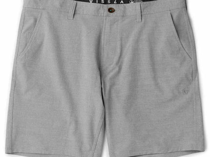 Vissla Vissla Heren Fin Box Hybrid 19.5" Walkshort Graphite