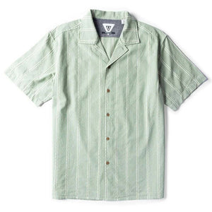 Vissla Vissla Heren Glider Dobby Eco SS Shirt Camp Green