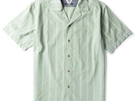 Vissla Vissla Heren Glider Dobby Eco SS Shirt Camp Green